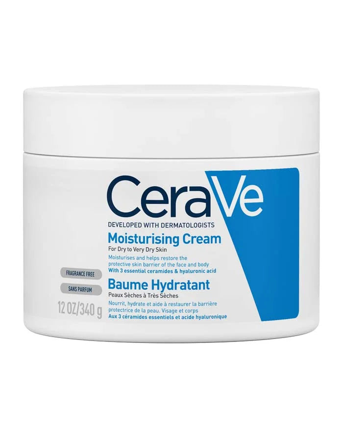 CeraVe Moisturising Cream – 3 Essential Ceramides | 340 g