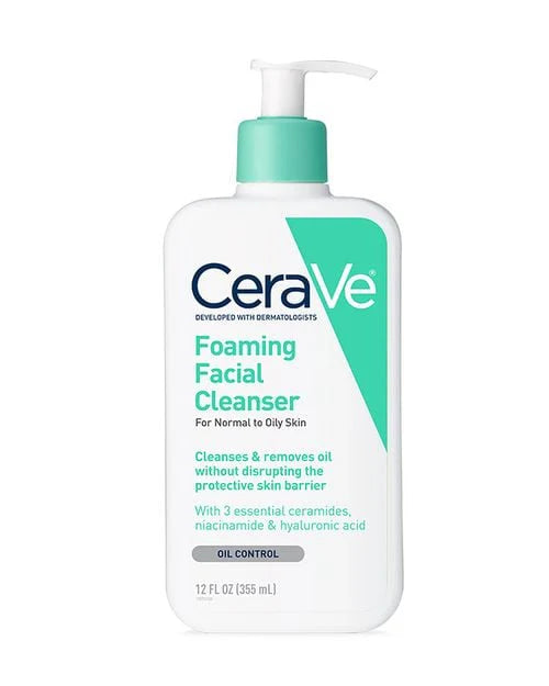CeraVe Foaming Facial Cleanser – Oil Control | 355 ml